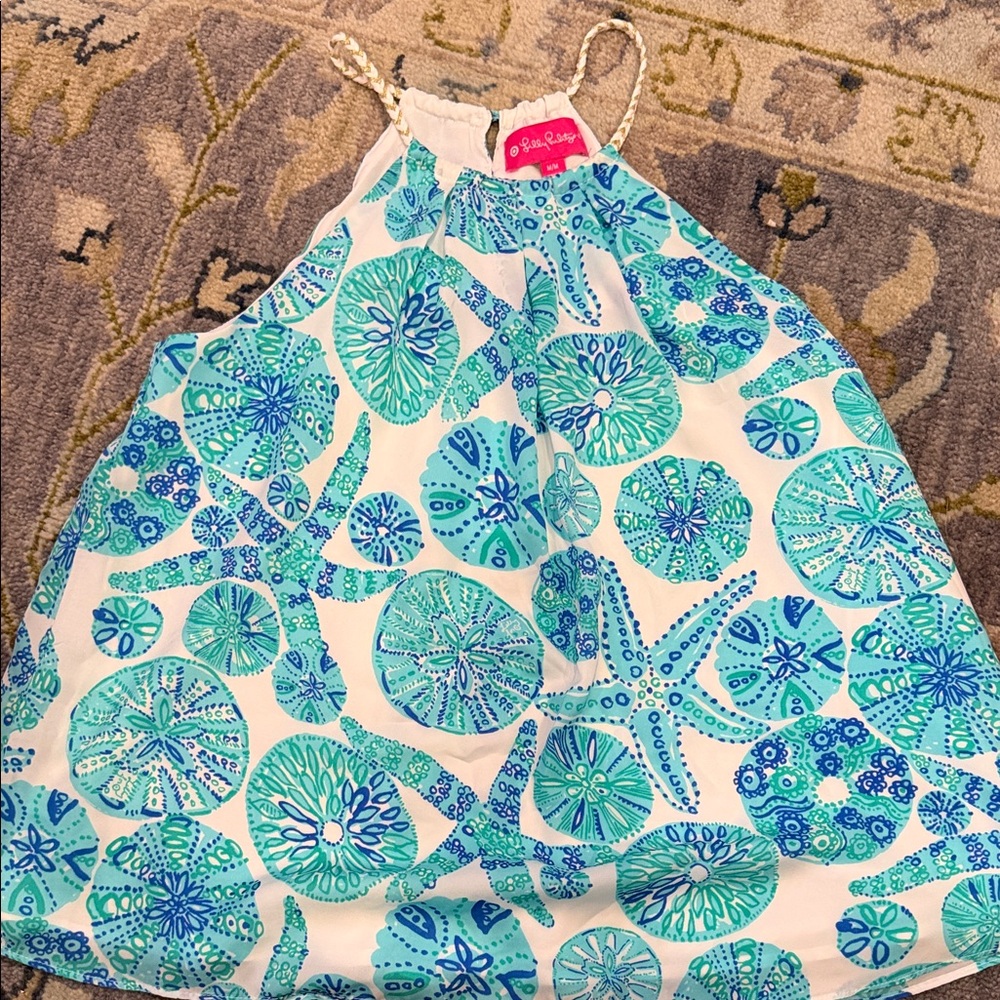 Lilly Pulitzer for Target Turquoise and Aqua Shell Print Dress
